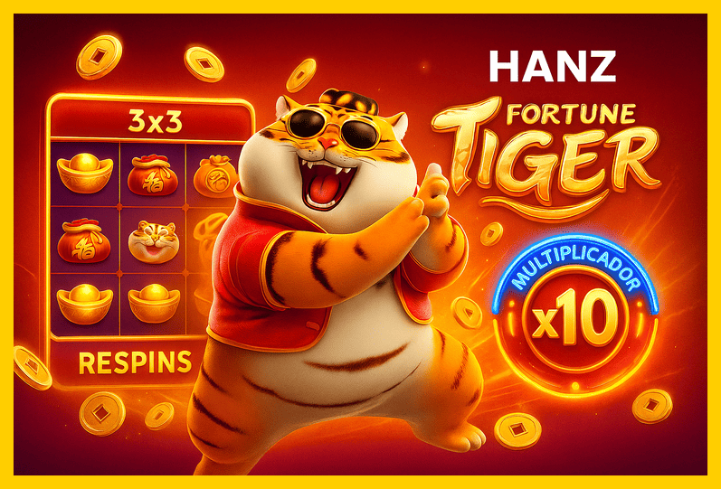 Fortune Tiger é um jogo imperdível no HANZ Casino
