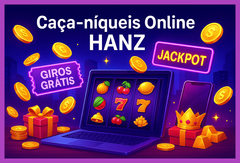 Explore o mundo das slot machines no HANZ Casino